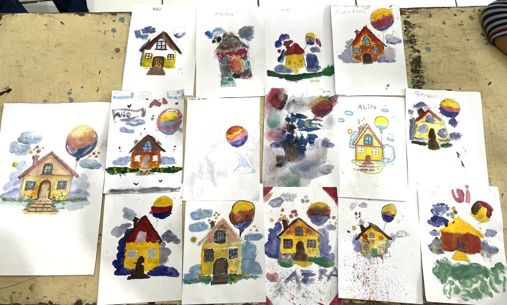 Hasil karya anak-anak RW 5 Dukuh Sutorejo