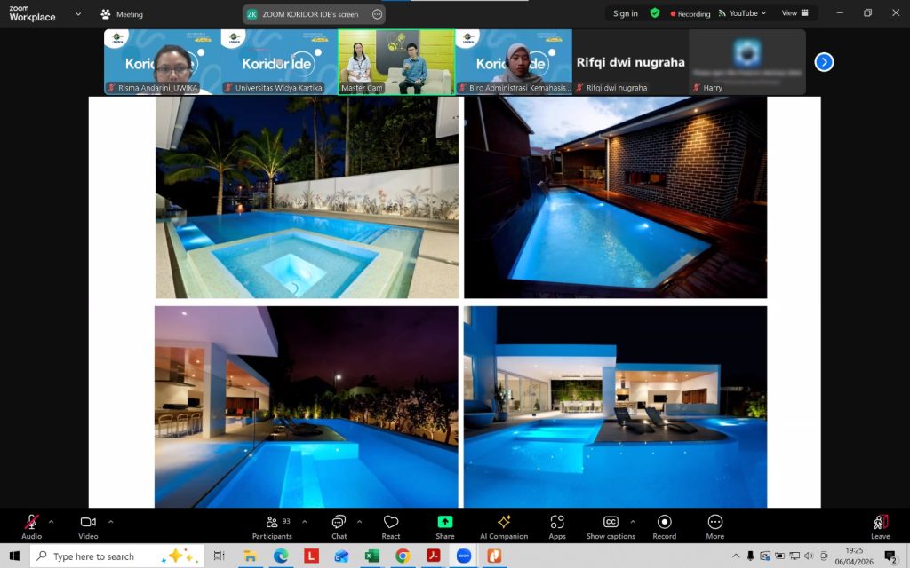 Lighting dalam Kolam Renang