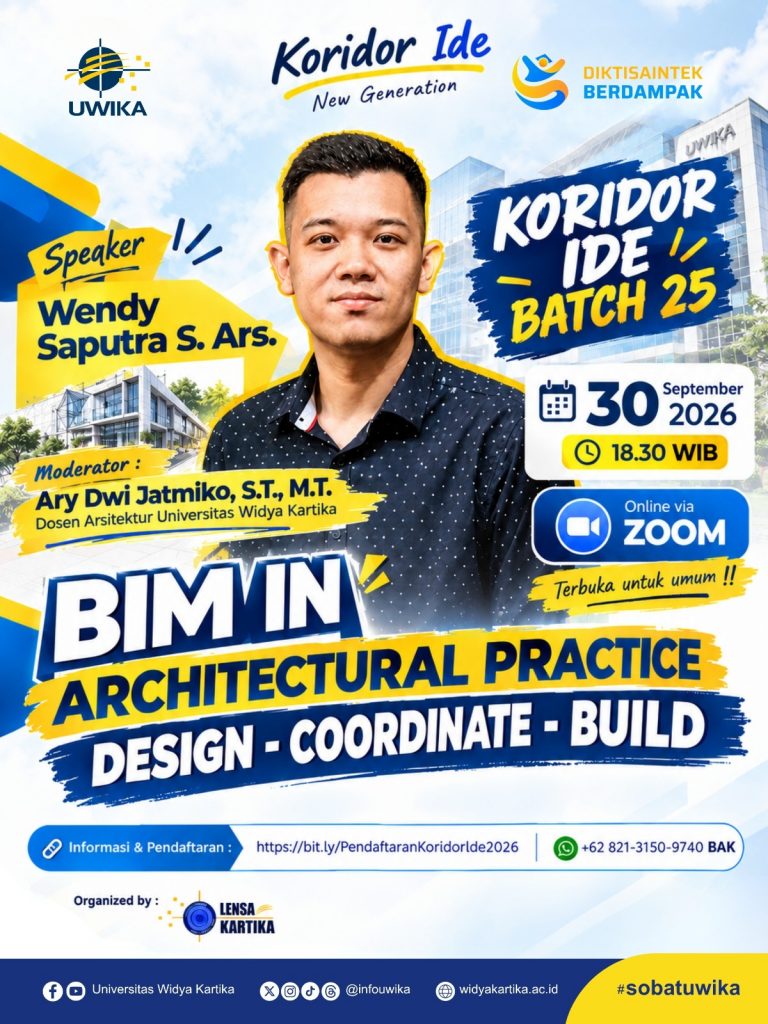 Poster Koridor Ide BIM in architectural practice